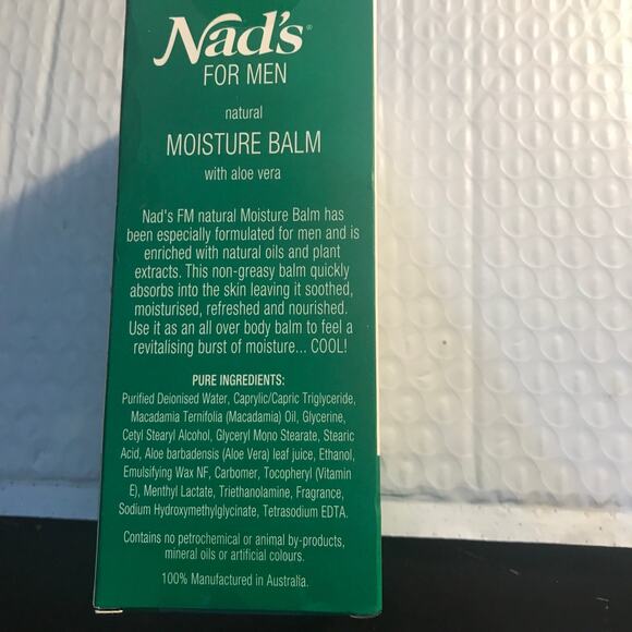 NAD’S FOR MEN Natural Moisture Balm with Aloe Vera - Picture 3 of 7